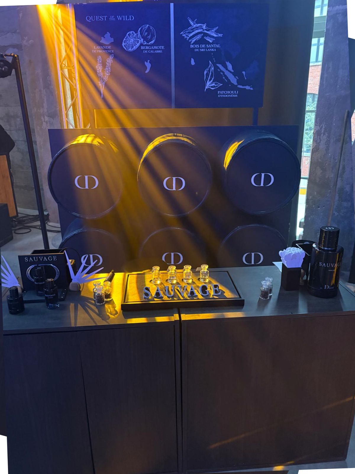 Le parfum DIOR à la Chaufferie !